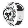 Strap-it Strap-it Samsung Galaxy Watch 4 Classic 42mm Sport Strap (White/Black) Strap-it Strap-it Samsung Galaxy Watch 4 Classic 42mm Sport Strap (White/Black)