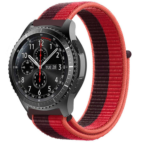 Strap-it Strap-it Samsung Galaxy Watch 46mm Nylon Strap (Cherry Red) Strap-it Strap-it Samsung Galaxy Watch 46mm Nylon Strap (Cherry Red)