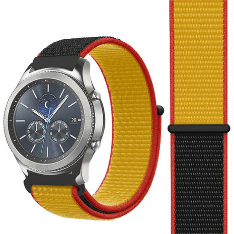 Strap-it Strap-it Samsung Gear S3 Nylon Strap (Belgium) Strap-it Strap-it Samsung Gear S3 Nylon Strap (Belgium)