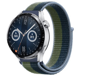 Strap-it Huawei Watch GT 3 46mm Nylon Strap (Moss Green) Strap-it Huawei Watch GT 3 46mm Nylon Strap (Moss Green)
