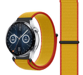 Strap-it Huawei Watch GT 3 46mm Nylon Strap (Germany) Strap-it Huawei Watch GT 3 46mm Nylon Strap (Germany)