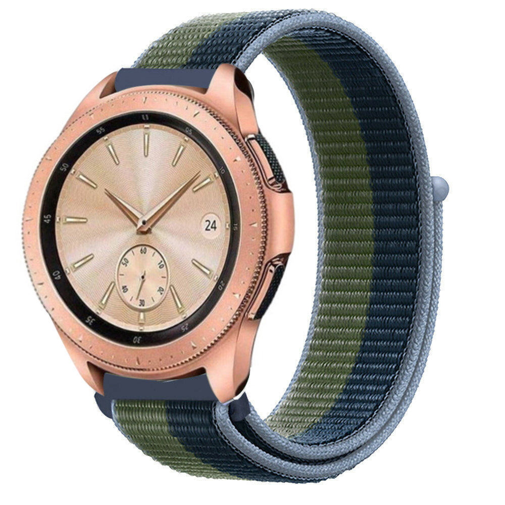Strap-it Strap-it Samsung Galaxy Watch 42mm Nylon Strap (Moss Green) Strap-it Strap-it Samsung Galaxy Watch 42mm Nylon Strap (Moss Green)