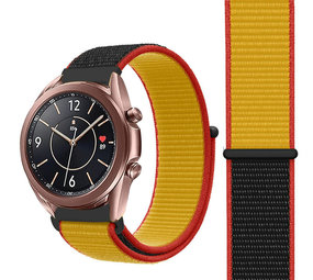 Strap-it Samsung Galaxy Watch 3 41mm Nylon Strap (Belgium) Strap-it Samsung Galaxy Watch 3 41mm Nylon Strap (Belgium)