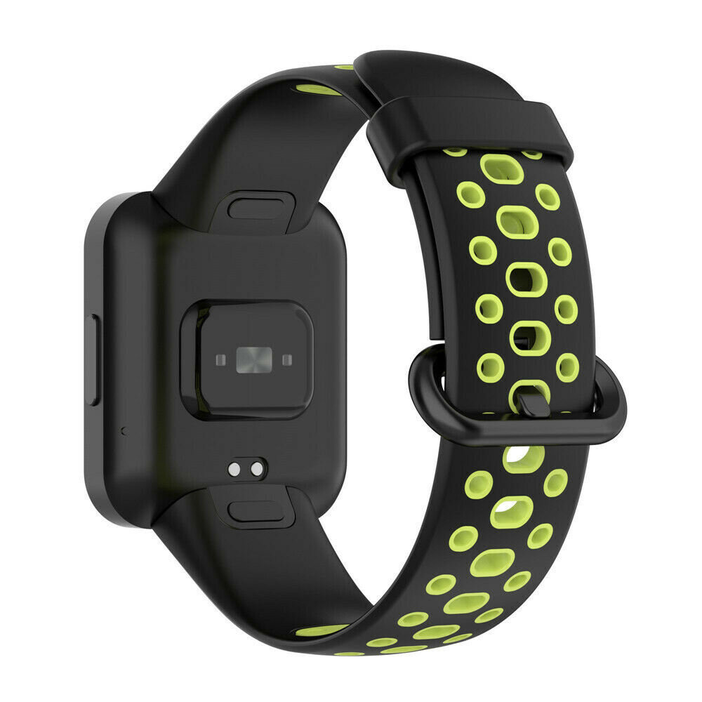 Strap-it Strap-it Redmi Watch 2 (Lite) Sport Strap (Black/Green) Strap-it Strap-it Redmi Watch 2 (Lite) Sport Strap (Black/Green)