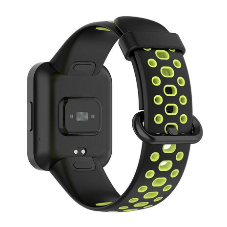 Strap-it Strap-it Redmi Watch 2 (Lite) Sport Strap (Black/Green) Strap-it Strap-it Redmi Watch 2 (Lite) Sport Strap (Black/Green)