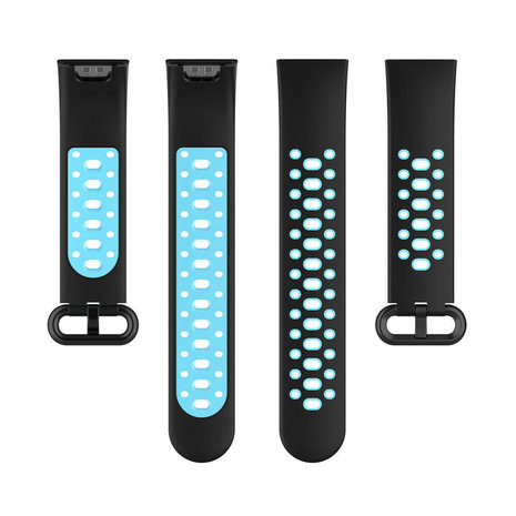 Strap-it Strap-it Redmi Watch 2 (Lite) Sport Strap (Black/Blue) Strap-it Strap-it Redmi Watch 2 (Lite) Sport Strap (Black/Blue)