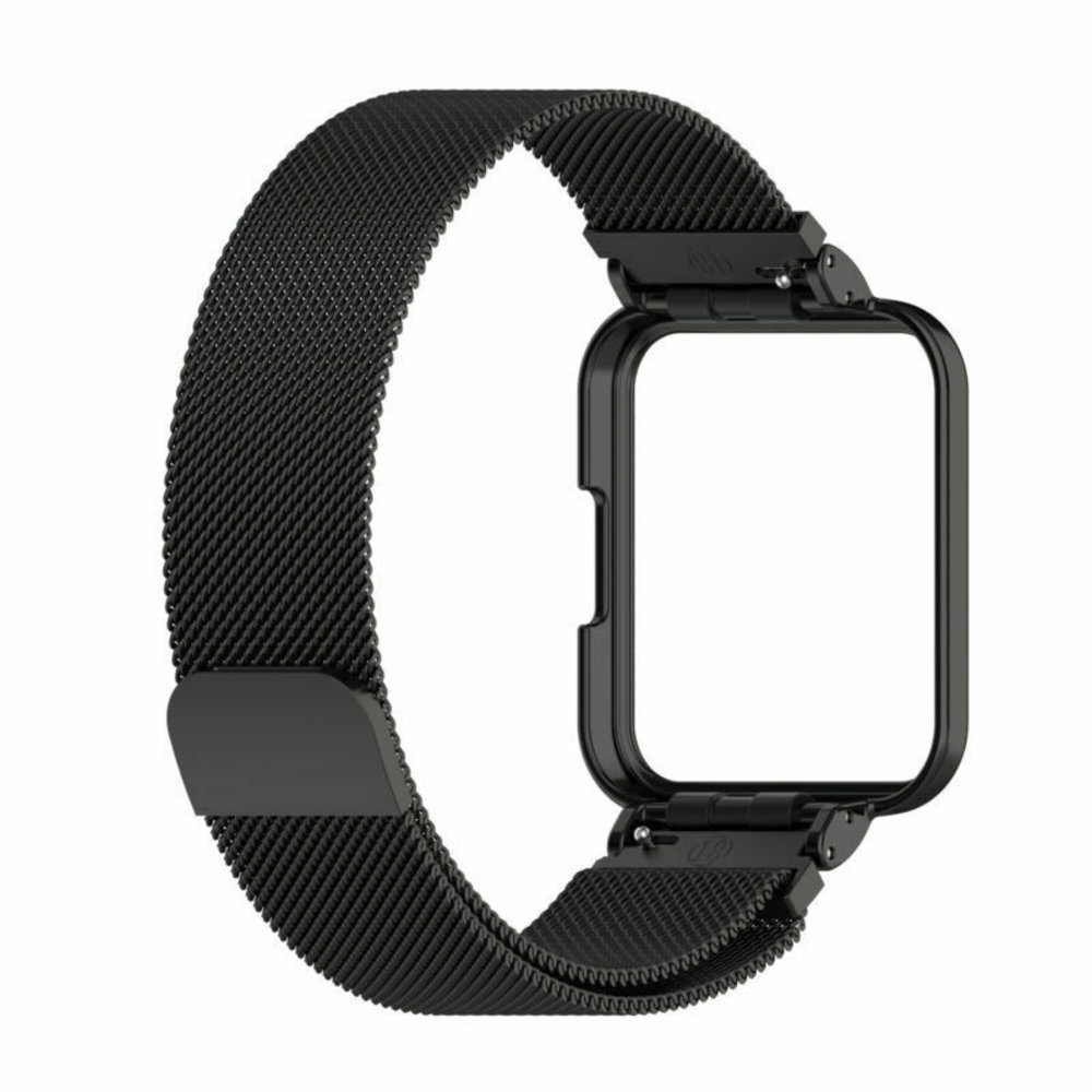 Strap-it Strap-it Redmi Watch 2 Lite Milanese Strap (Black) Strap-it Strap-it Redmi Watch 2 Lite Milanese Strap (Black)