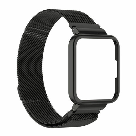 Strap-it Strap-it Redmi Watch 2 Lite Milanese Strap (Black) Strap-it Strap-it Redmi Watch 2 Lite Milanese Strap (Black)
