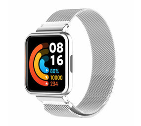 Strap-it Redmi Watch 2 Lite Milanese Strap (Silver) Strap-it Redmi Watch 2 Lite Milanese Strap (Silver)