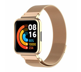 Strap-it Redmi Watch 2 Lite Milanese Strap (Rose Gold) Strap-it Redmi Watch 2 Lite Milanese Strap (Rose Gold)