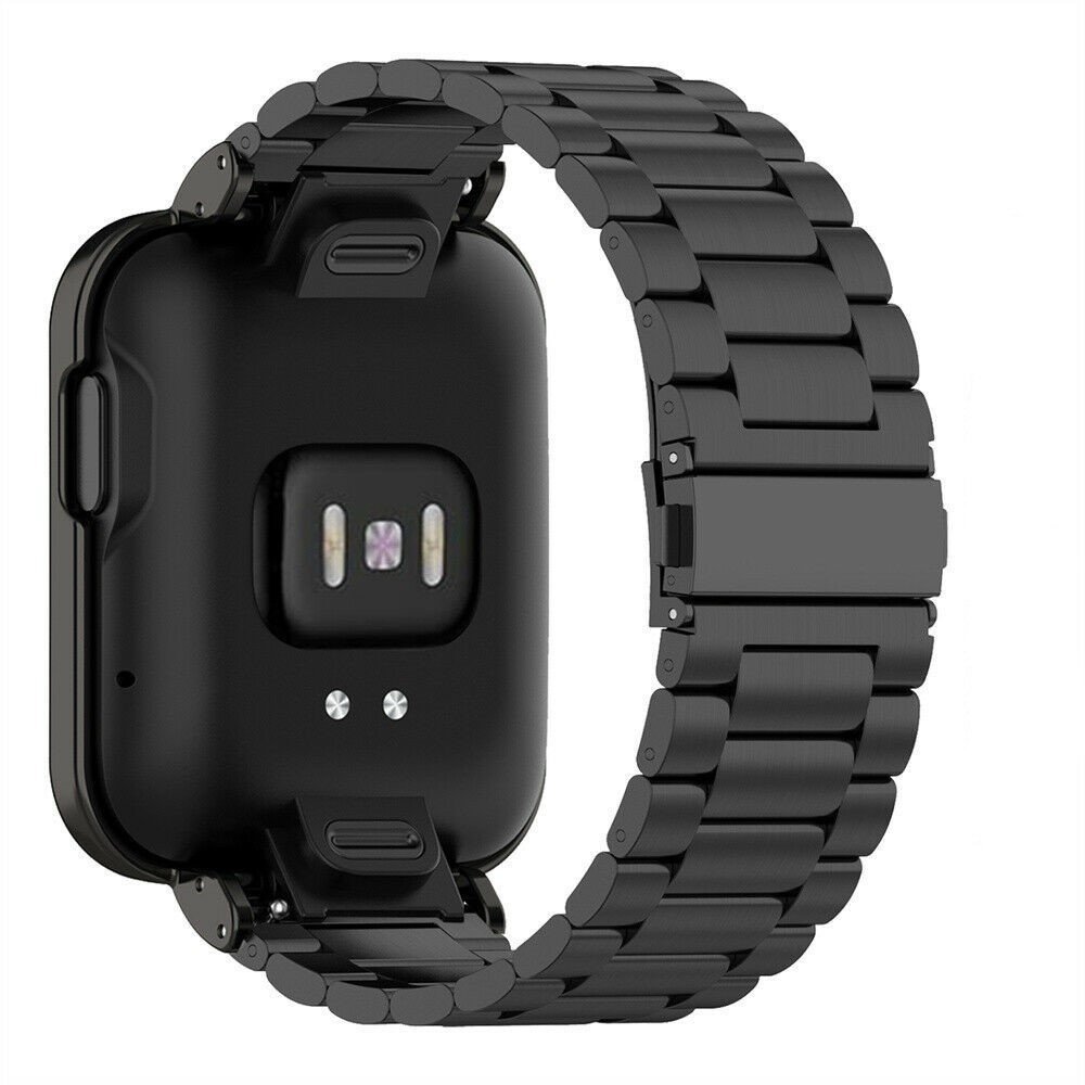 Strap-it Strap-it Redmi Watch 2 Lite Steel Strap (Black) Strap-it Strap-it Redmi Watch 2 Lite Steel Strap (Black)