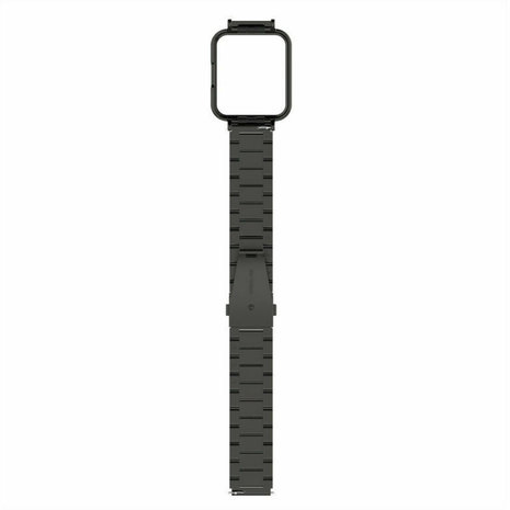 Strap-it Strap-it Redmi Watch 2 Lite Steel Strap (Black) Strap-it Strap-it Redmi Watch 2 Lite Steel Strap (Black)
