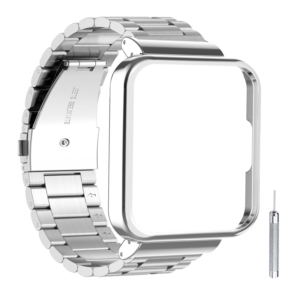 Strap-it Strap-it Redmi Watch 2 Lite Steel Strap (Silver) Strap-it Strap-it Redmi Watch 2 Lite Steel Strap (Silver)