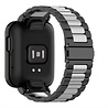 Strap-it Strap-it Redmi Watch 2 Lite Steel Strap (Black/Silver) Strap-it Strap-it Redmi Watch 2 Lite Steel Strap (Black/Silver)