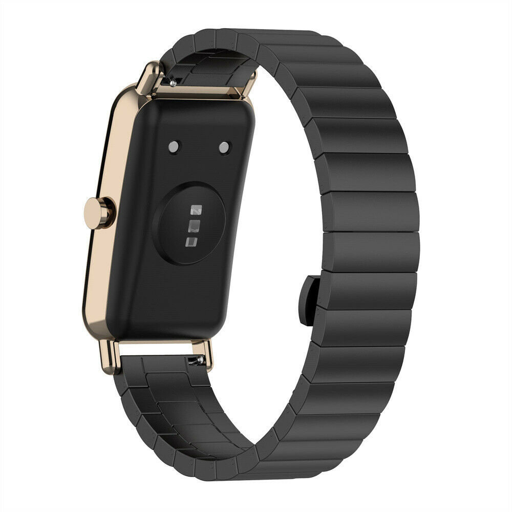 Strap-it Strap-it Huawei Watch Fit Mini Metal Strap (Black) Strap-it Strap-it Huawei Watch Fit Mini Metal Strap (Black)