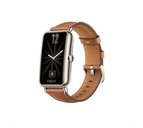 Strap-it Huawei Watch Fit Mini Leather Strap (Brown) Strap-it Huawei Watch Fit Mini Leather Strap (Brown)