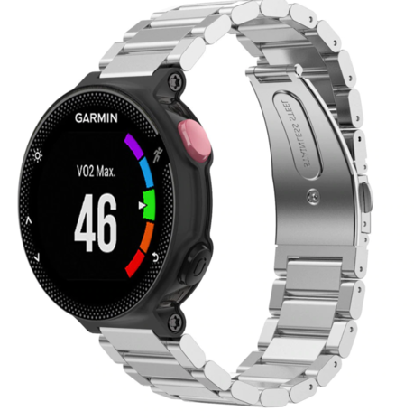 Garmin forerunner 235 hotsell stainless steel band