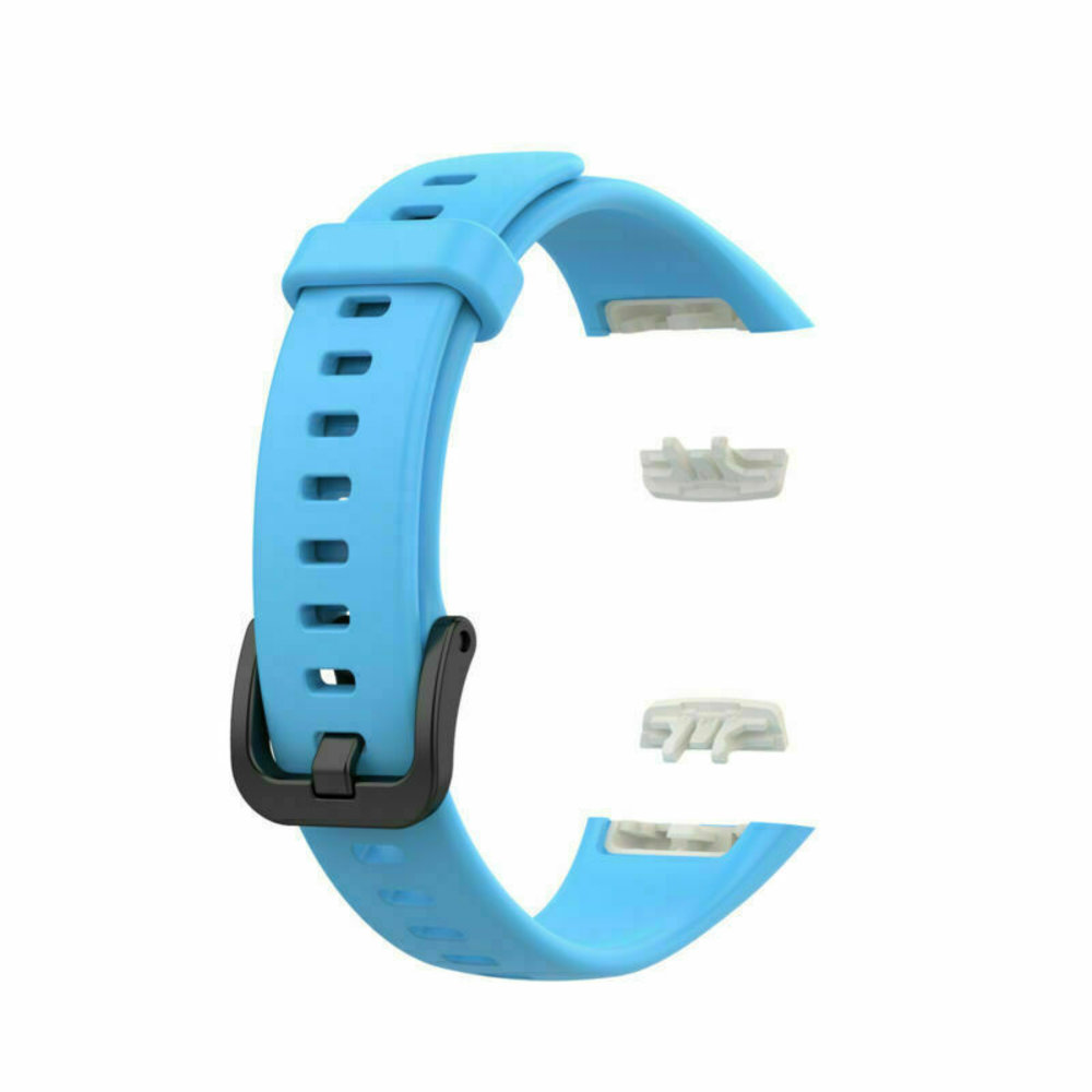 Strap-it Strap-it Honor Band 6 Silicone Strap (Light Blue)