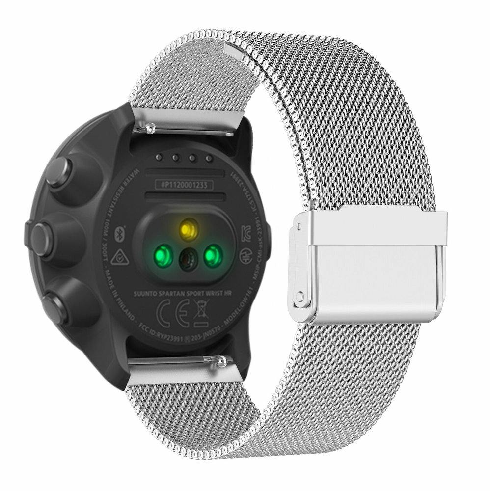 Strap-it Strap-it Suunto 9 (Baro) Milanese Strap (Silver) Strap-it Strap-it Suunto 9 (Baro) Milanese Strap (Silver)