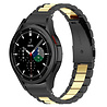Strap-it Strap-it Samsung Galaxy Watch 4 Classic 42mm Steel Link Strap (Black/Gold) Strap-it Strap-it Samsung Galaxy Watch 4 Classic 42mm Steel Link Strap (Black/Gold)