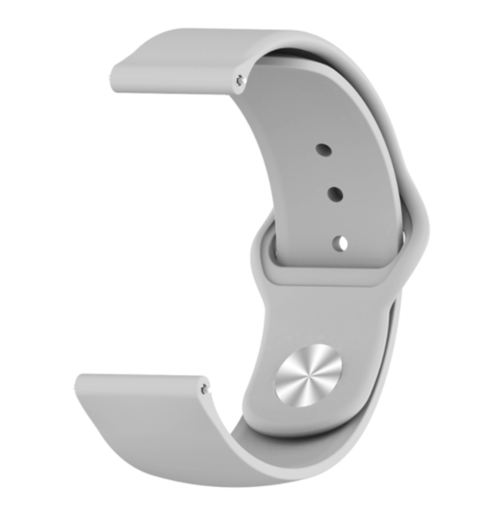 Strap-it Strap-it Samsung Galaxy Watch 4 44mm Silicone Strap (Grey) Strap-it Strap-it Samsung Galaxy Watch 4 44mm Silicone Strap (Grey)