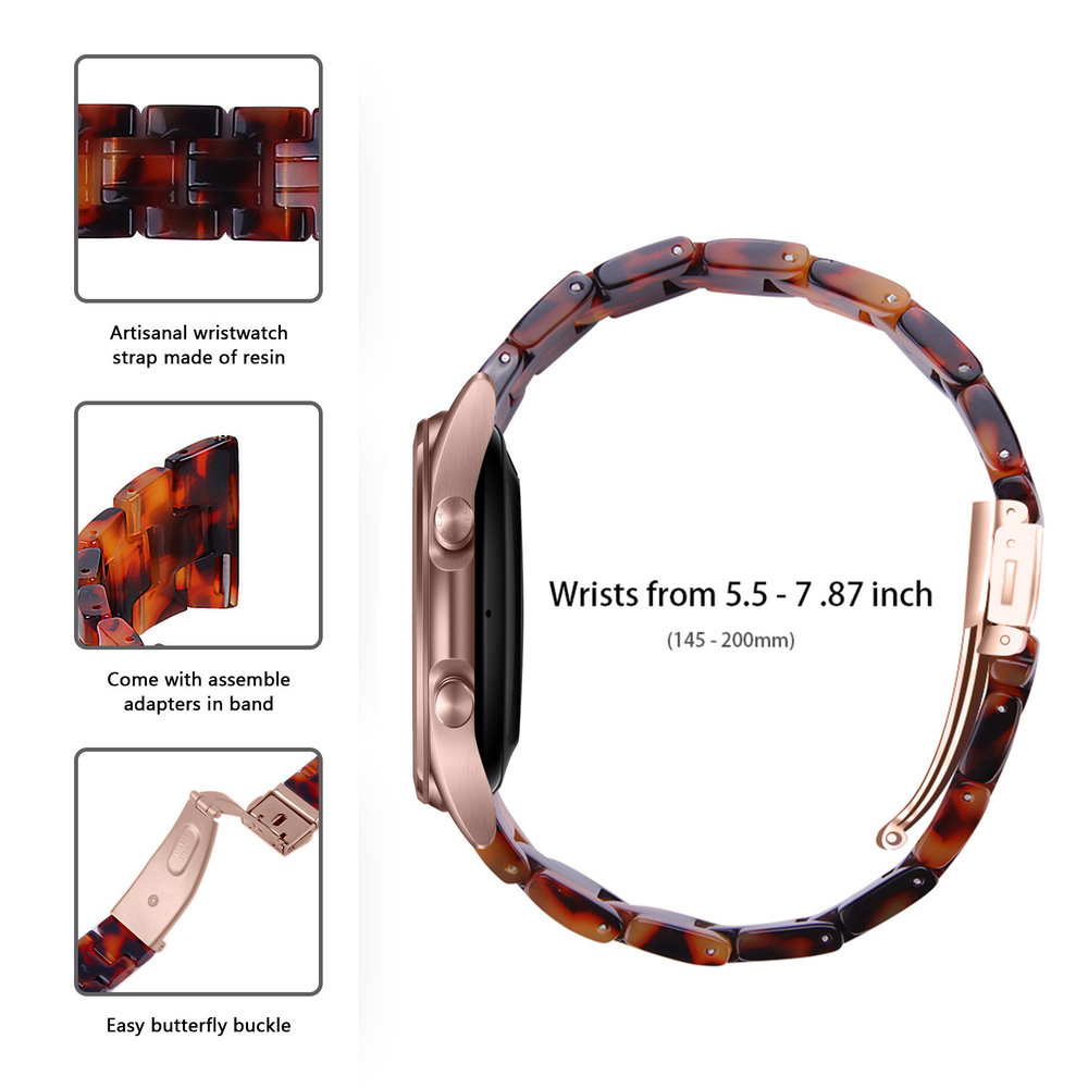 Strap-it Strap-it Samsung Galaxy Watch 4 44mm Resin Strap (Lava) Strap-it Strap-it Samsung Galaxy Watch 4 44mm Resin Strap (Lava)