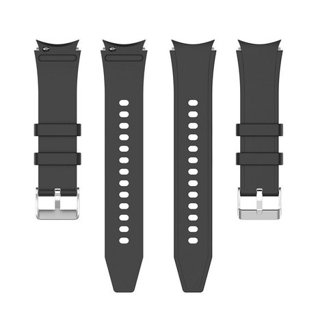 Strap-it Strap-it Samsung Galaxy Watch 4 (44mm) Silicone Strap Perfect Fit (Black) Strap-it Strap-it Samsung Galaxy Watch 4 (44mm) Silicone Strap Perfect Fit (Black)