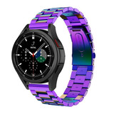 Strap-it Samsung Galaxy Watch 4 Classic 46mm Steel Strap (Pearlescent) Strap-it Samsung Galaxy Watch 4 Classic 46mm Steel Strap (Pearlescent)