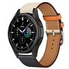 Strap-it Strap-it Samsung Galaxy Watch 4 Classic 46mm Leather Strap (White/Dark Blue) Strap-it Strap-it Samsung Galaxy Watch 4 Classic 46mm Leather Strap (White/Dark Blue)
