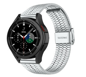 Strap-it Samsung Galaxy Watch 4 Classic 46mm Fine Steel Strap (Silver) Strap-it Samsung Galaxy Watch 4 Classic 46mm Fine Steel Strap (Silver)
