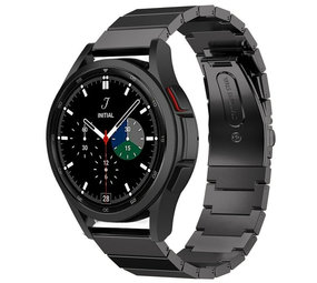 Strap-it Samsung Galaxy Watch 4 Classic 46mm Metal Strap (Black) Strap-it Samsung Galaxy Watch 4 Classic 46mm Metal Strap (Black)