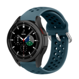 Strap-it Samsung Galaxy Watch 4 Classic 46mm Breathable Strap (Rock Green) Strap-it Samsung Galaxy Watch 4 Classic 46mm Breathable Strap (Rock Green)