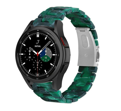 Strap-it Strap-it Samsung Galaxy Watch 4 Classic 42mm Resin Strap (Green) Strap-it Strap-it Samsung Galaxy Watch 4 Classic 42mm Resin Strap (Green)