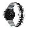 Strap-it Strap-it Huawei Watch GT 2 Steel Strap Jubilee (Silver/Black) Strap-it Strap-it Huawei Watch GT 2 Steel Strap Jubilee (Silver/Black)
