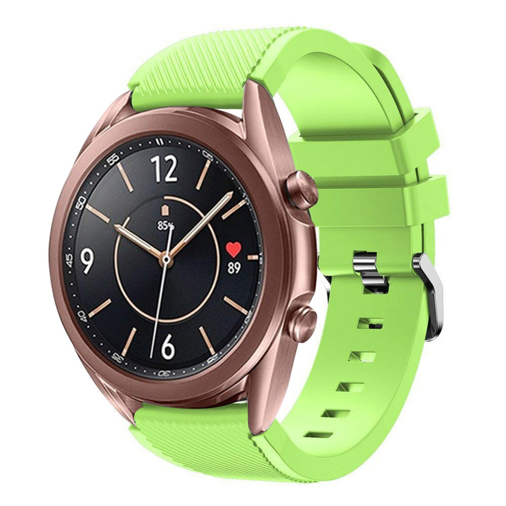 Strap-it Strap-it Samsung Galaxy Watch 3 41mm Silicone Strap (Light Green) Strap-it Strap-it Samsung Galaxy Watch 3 41mm Silicone Strap (Light Green)