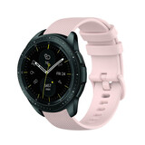Strap-it Samsung Galaxy Watch 42mm Premium Silicone Strap (Pink)