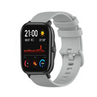 Strap-it Strap-it Xiaomi Amazfit GTS Premium Silicone Strap (Grey)