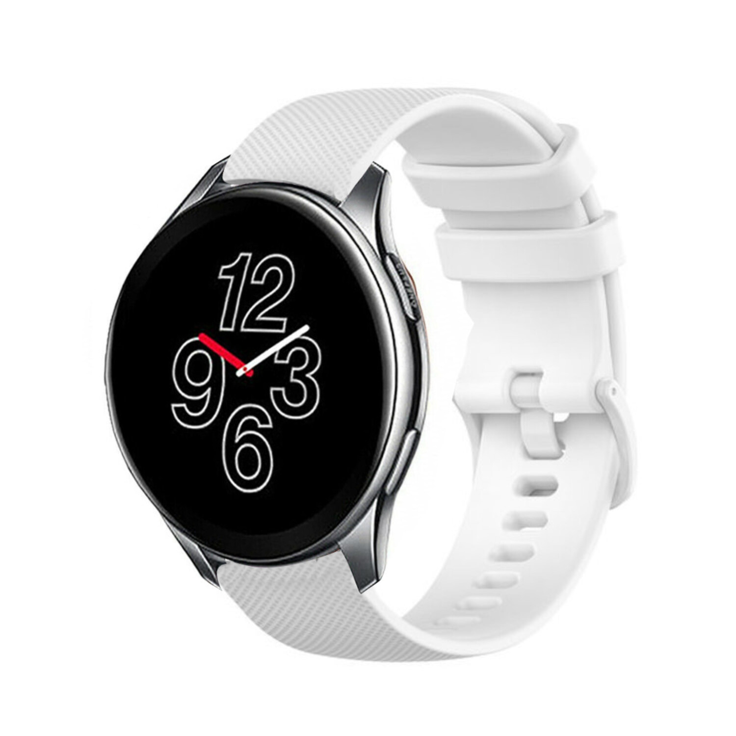 Strap it Strap it OnePlus Watch Premium Silicone Strap White