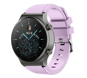 Strap-it Huawei Watch GT 2 Pro Silicone Strap with Buckle (Lilac)
