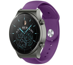 Strap-it Huawei Watch GT 2 Pro Silicone Strap (Purple)