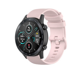 Strap-it Honor Magic Watch 2 Premium Silicone Strap (Pink)