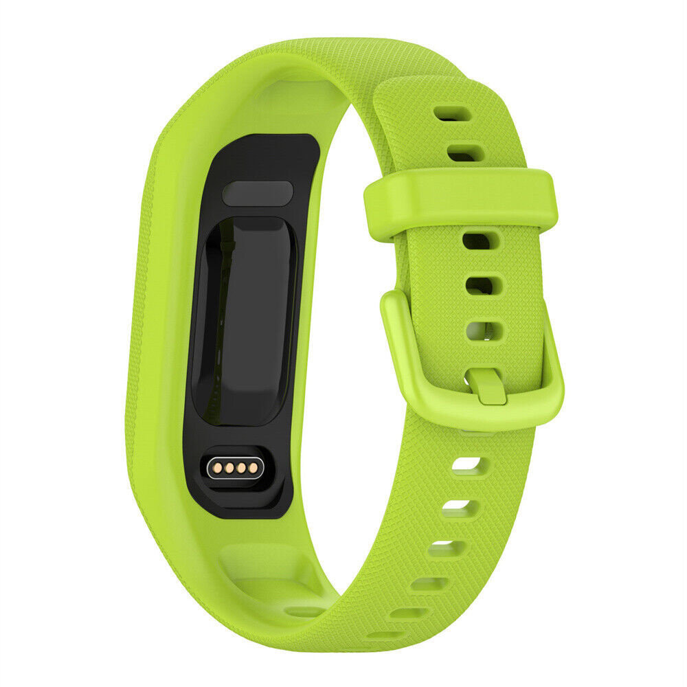 Strap-it Strap-it Garmin Vivosmart 5 Silicone Strap (Lime)