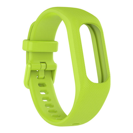 Strap-it Strap-it Garmin Vivosmart 5 Silicone Strap (Lime)