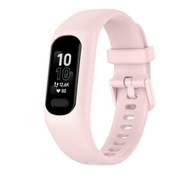 Strap-it Garmin Vivosmart 5 Silicone Strap (Pink)