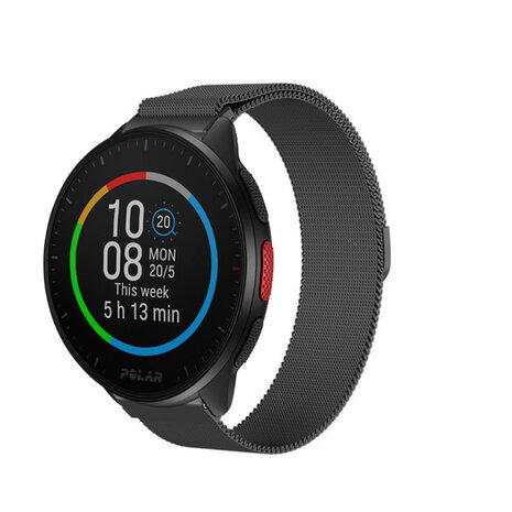 Strap-it Strap-it Polar Pacer Milanese Strap (Black) Strap-it Strap-it Polar Pacer Milanese Strap (Black)