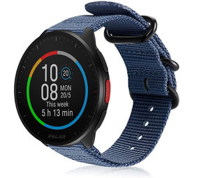 Strap-it Polar Pacer Nylon Strap with Buckle (Blue) Strap-it Polar Pacer Nylon Strap with Buckle (Blue)