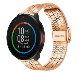 Strap-it Polar Pacer Fine Steel Strap (Rose Gold) Strap-it Polar Pacer Fine Steel Strap (Rose Gold)