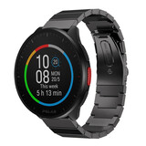 Strap-it Polar Pacer Metal Strap (Black)