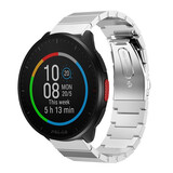 Strap-it Polar Pacer Metal Strap (Silver)