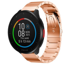 Strap-it Polar Pacer Metal Strap (Rose Gold) Strap-it Polar Pacer Metal Strap (Rose Gold)